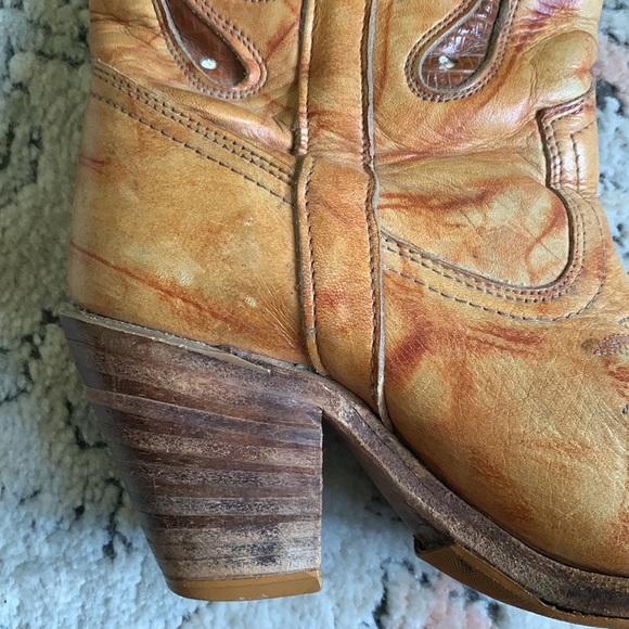 ❌SOLD❌Vintage miss Capezio butterfly cowboy boots - Picture 7 of 14